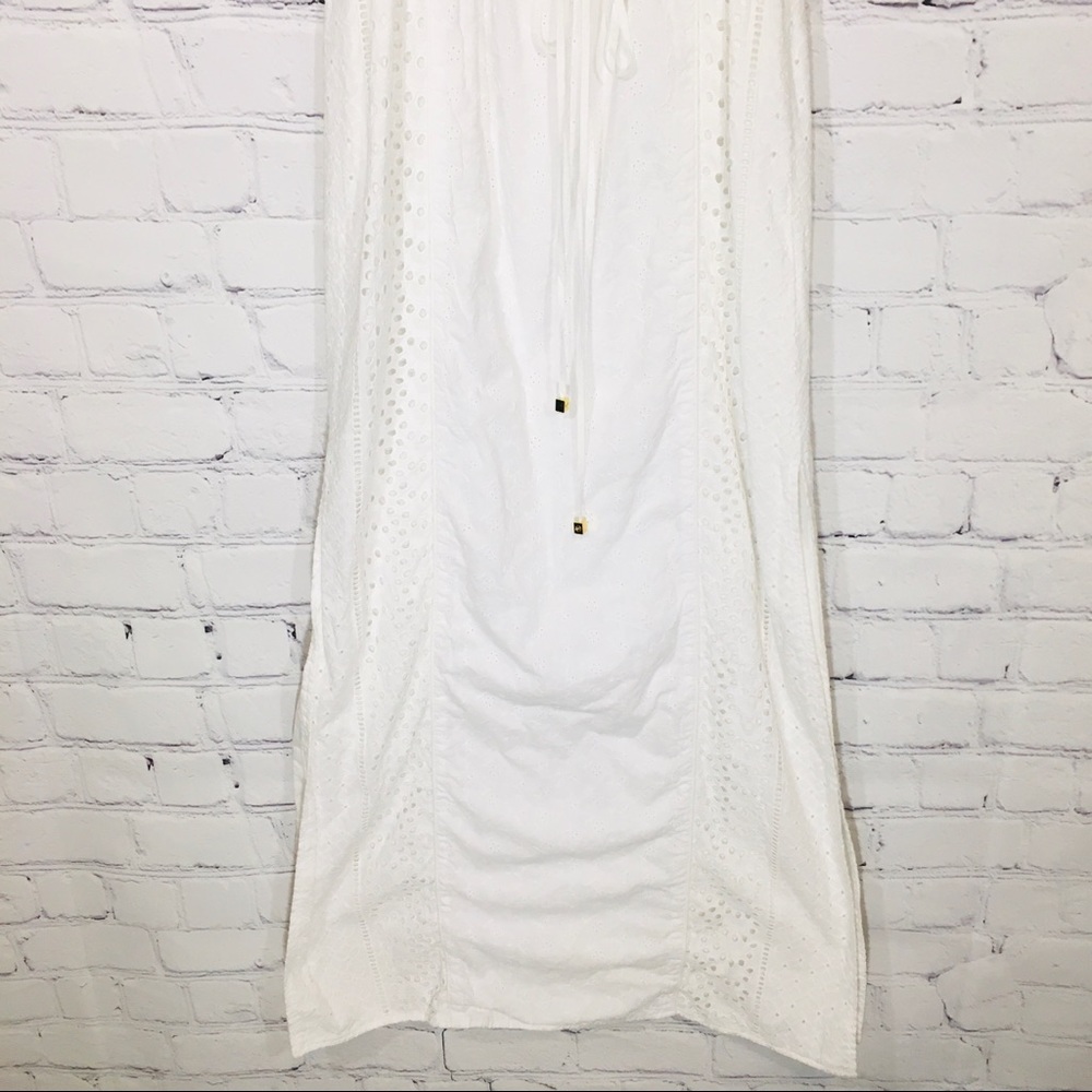 MICHAEL KORS White Eyelet Maxi Dress SMALL NWT NEW - Picture 5 of 8